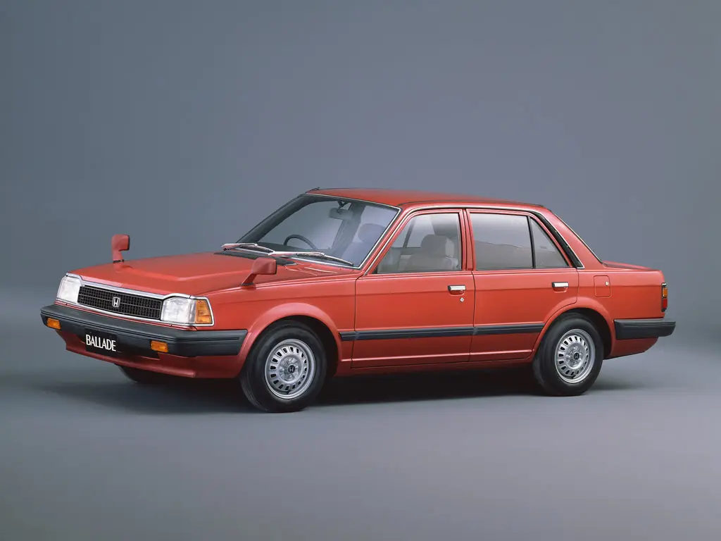 Honda Ballade (SS, ST) 1 поколение, рестайлинг, седан (09.1982 - 08.1983)